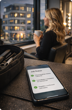 Customer support AI interface