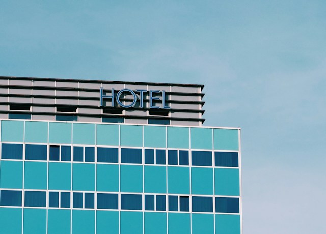Hotel building exterior